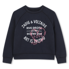 Sweatshirt met print ZADIG VOLTAIRE 
                    GIRL