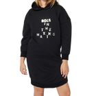 Sweaterjurk met capuchon BOSS 
                    GIRL