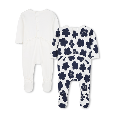 Set van twee katoenen pyjama's KENZO KIDS UNISEX
