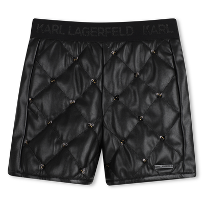 Bermuda met strass KARL LAGERFELD KIDS GIRL