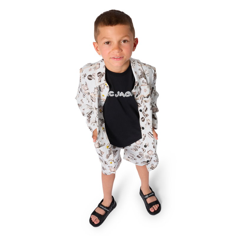 GESTREEPT EN BEDRUKT JASJE MARC JACOBS 
                        BOY