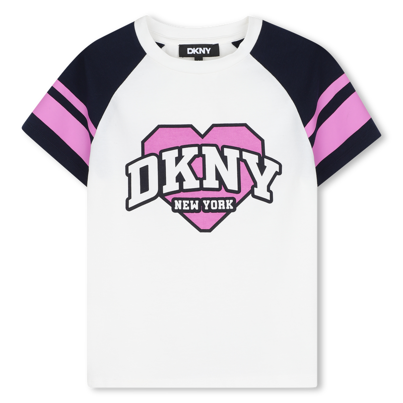 T-shirt met korte mouwen DKNY 
                        GIRL