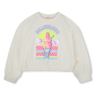 Sweater van fleecekatoen BILLIEBLUSH 
                    GIRL