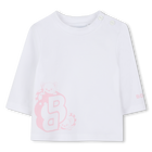 T-shirt met lange mouwen BOSS 
                    GIRL