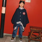 Jeans met deelnaden en plooien KENZO KIDS 
                    GIRL