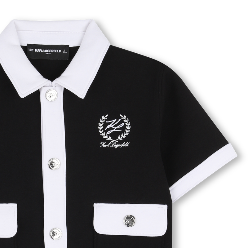 VEST MET KORTE MOUWEN KARL LAGERFELD KIDS 
                        GIRL