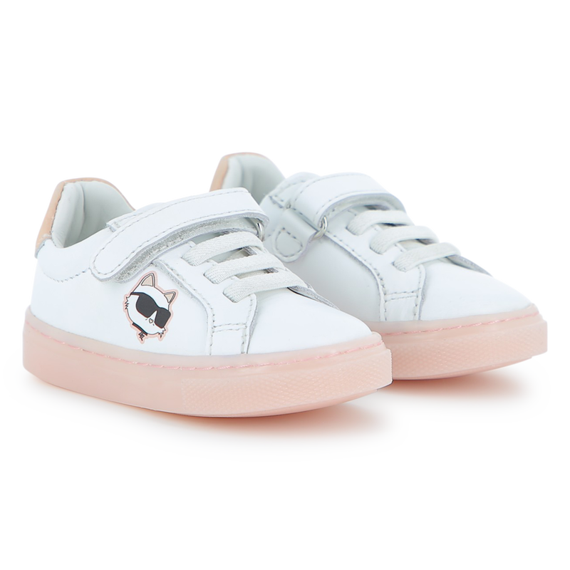 SNEAKERS MET VETERS KARL LAGERFELD KIDS 
                        GIRL