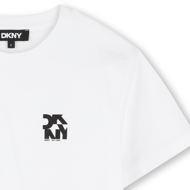 Katoenen T-shirt korte mouwen DKNY 
                        UNISEX