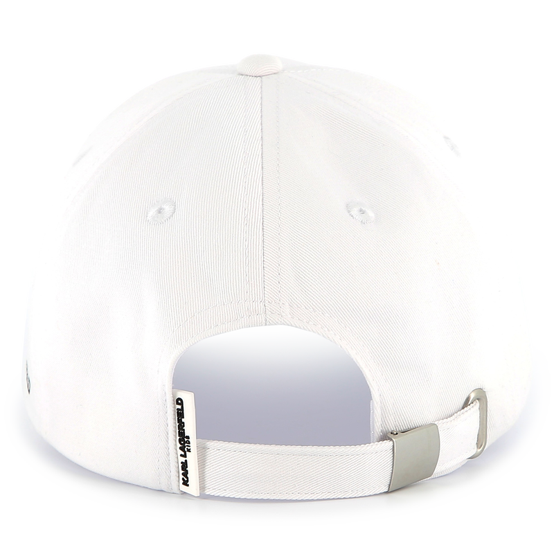 Verstelbare pet met print KARL LAGERFELD KIDS 
                        GIRL