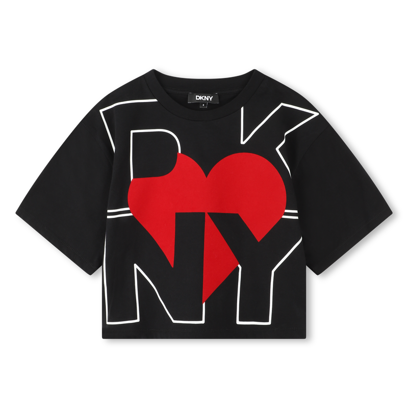 T-shirt met korte mouwen DKNY 
                        GIRL