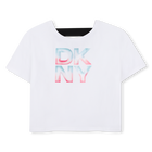 T-shirt met korte mouwen DKNY 
                    GIRL