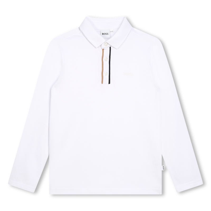 Polo met lange mouwen BOSS 
                        BOY