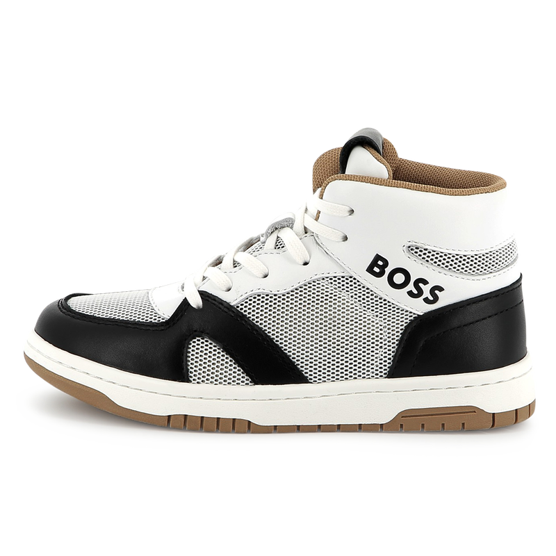 Hoge sneakers met veters BOSS 
                        BOY