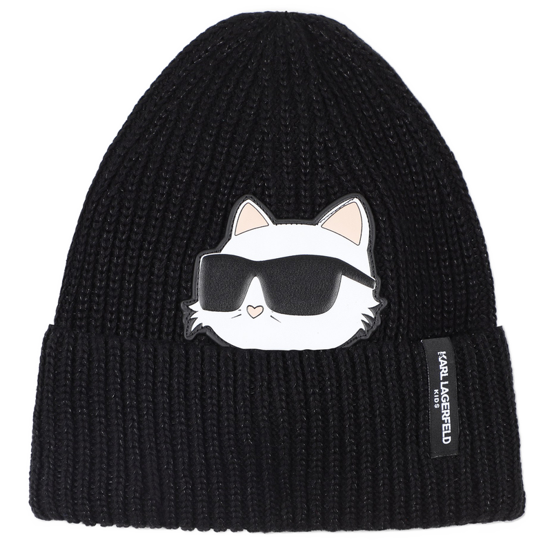 Hoed + nekwarmer set KARL LAGERFELD KIDS 
                        GIRL