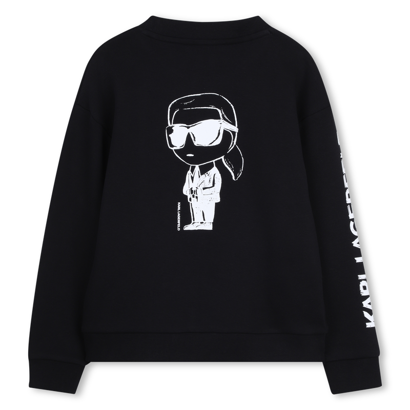 SWEATER MET PRINT KARL LAGERFELD KIDS 
                        BOY