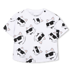 Set t-shirt en korte broek KARL LAGERFELD KIDS 
                    GIRL