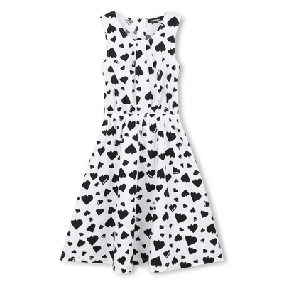 Katoenen jurk met print DKNY GIRL
