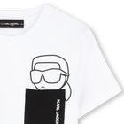 T-shirt met korte mouwen KARL LAGERFELD KIDS 
                    BOY