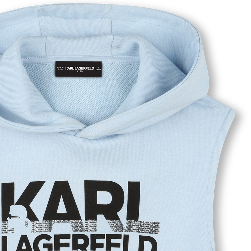 Sweater met capuchon KARL LAGERFELD KIDS 
                        BOY