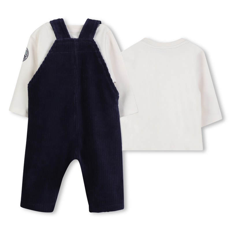 Corduroy tuinbroek set TIMBERLAND 
                        BOY