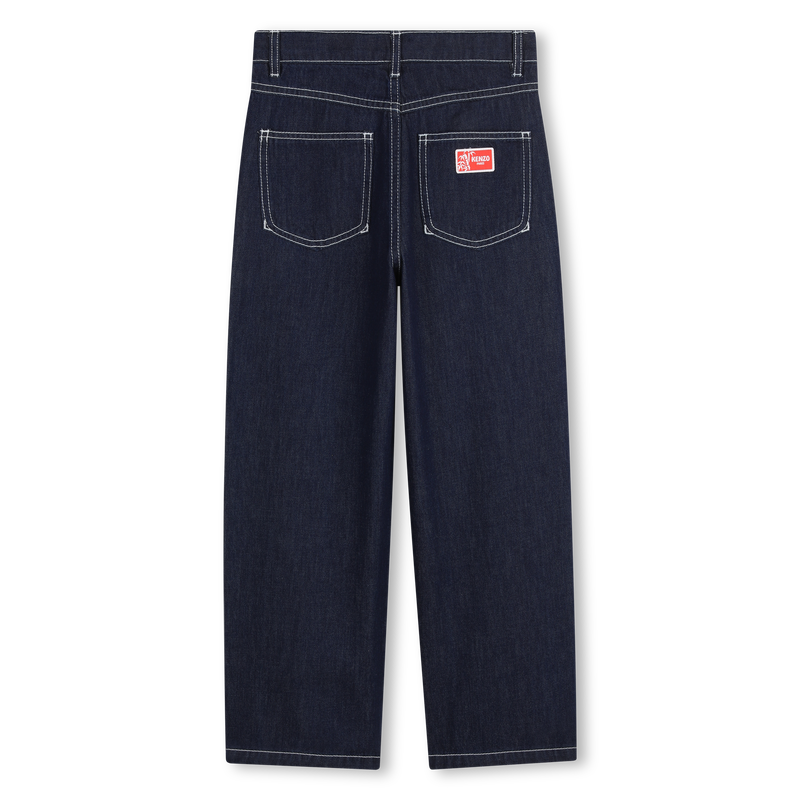 Jeans met rechte pasvorm KENZO KIDS 
                        BOY