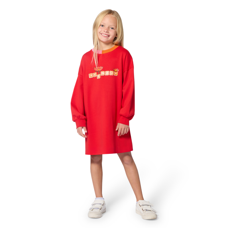 Langarm jurk KENZO KIDS 
                        GIRL