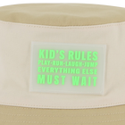 Bucket hat met badge BILLIEBLUSH 
                    BOY