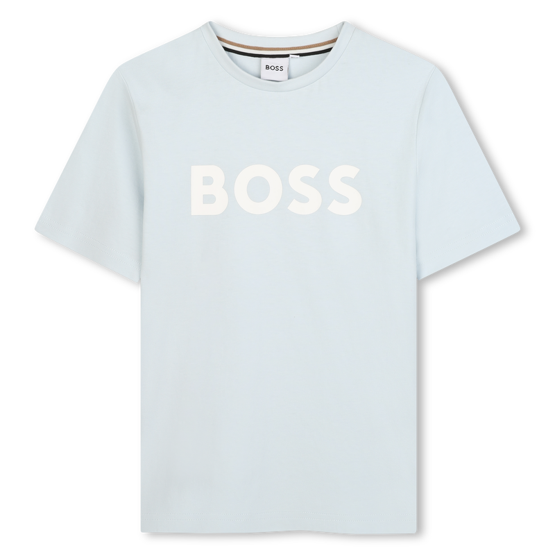 T-SHIRT MET KORTE MOUWEN BOSS 
                        BOY