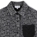 Jacquard denim overhemd MARC JACOBS 
                    BOY