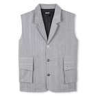 Mouwloos vest met streepjes DKNY 
                    GIRL