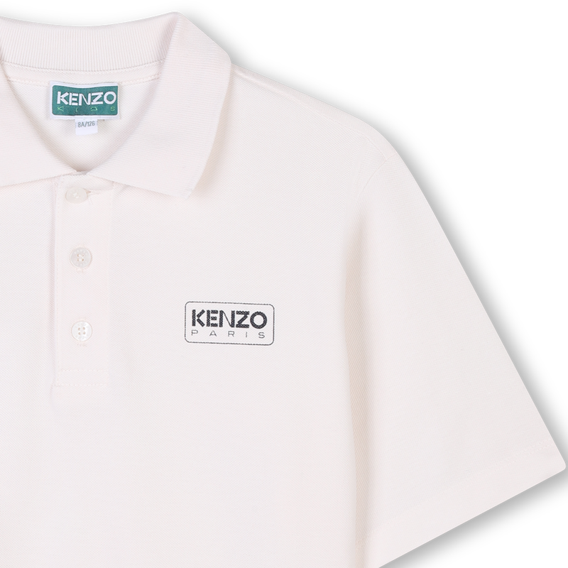 Polo met print KENZO KIDS 
                        BOY