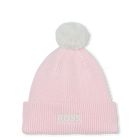Gebreide muts met pompon BOSS 
                    GIRL