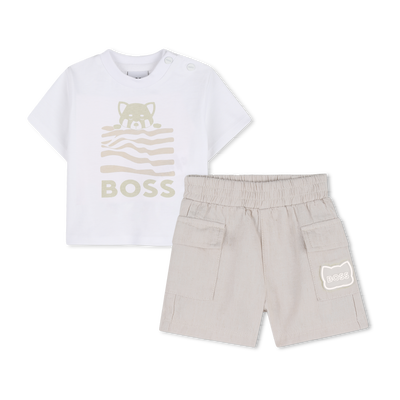 T-SHIRT + KORTE BROEK SET BOSS BOY