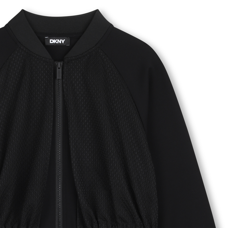 HOODIE MET RITS DKNY 
                        GIRL