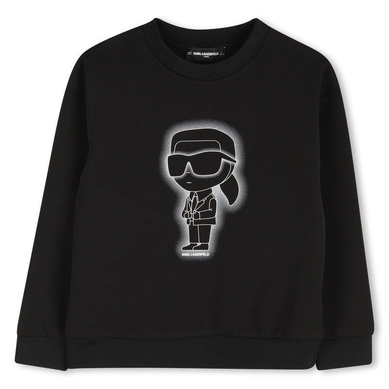 Dubbel jersey sweatshirt KARL LAGERFELD KIDS 
                        BOY
