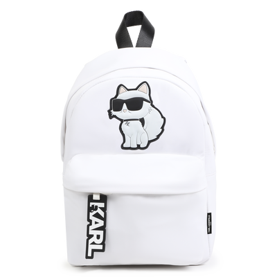 Kleine rugzak met badge KARL LAGERFELD KIDS GIRL