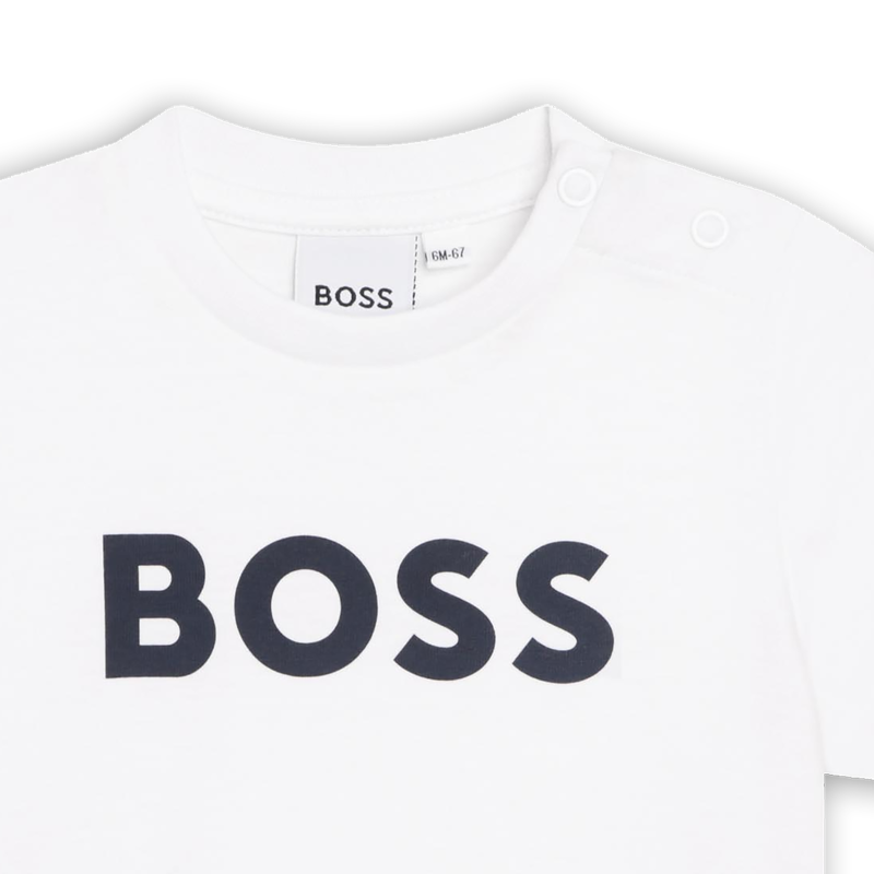 T-shirt met korte mouwen BOSS 
                        JONGEN