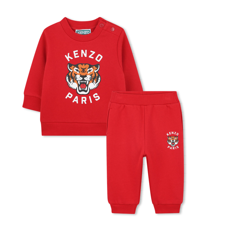 Sweatshirt en broek in fleece KENZO KIDS 
                        UNISEX