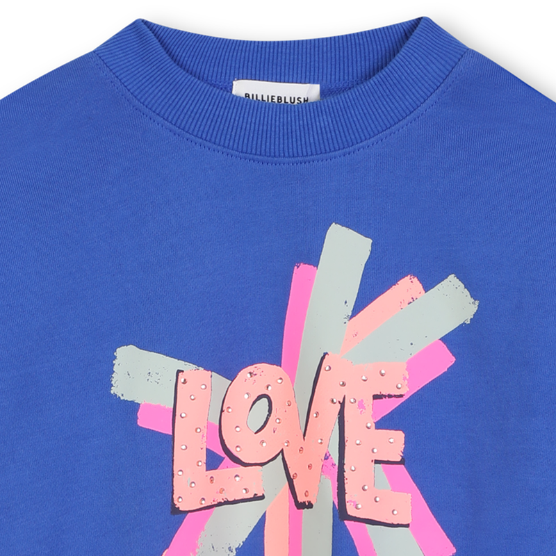 Fleece sweatshirt BILLIEBLUSH 
                        GIRL