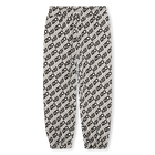 Joggingbroek met print, GEBROKEN WIT, hi-res