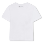T-shirt met korte mouwen KARL LAGERFELD KIDS 
                    GIRL