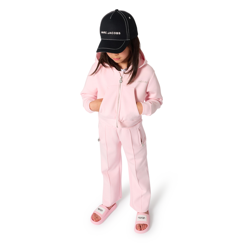 HOODIE MET RITS MARC JACOBS 
                        GIRL