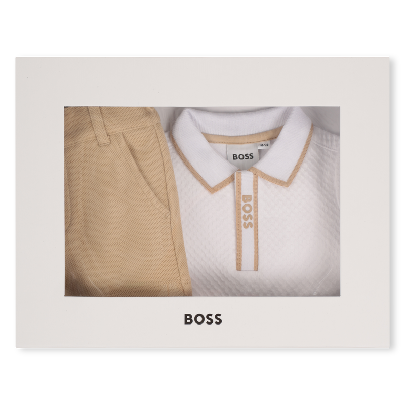 Ensemble short en polo BOSS 
                        BOY