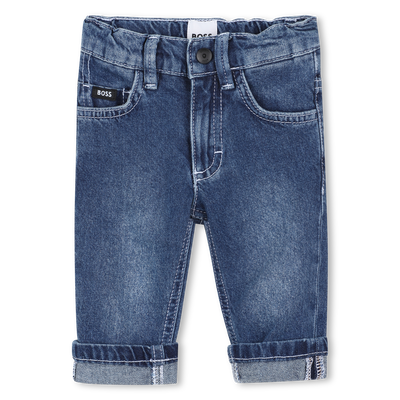Katoenen 5-pocket-jeans BOSS BOY
