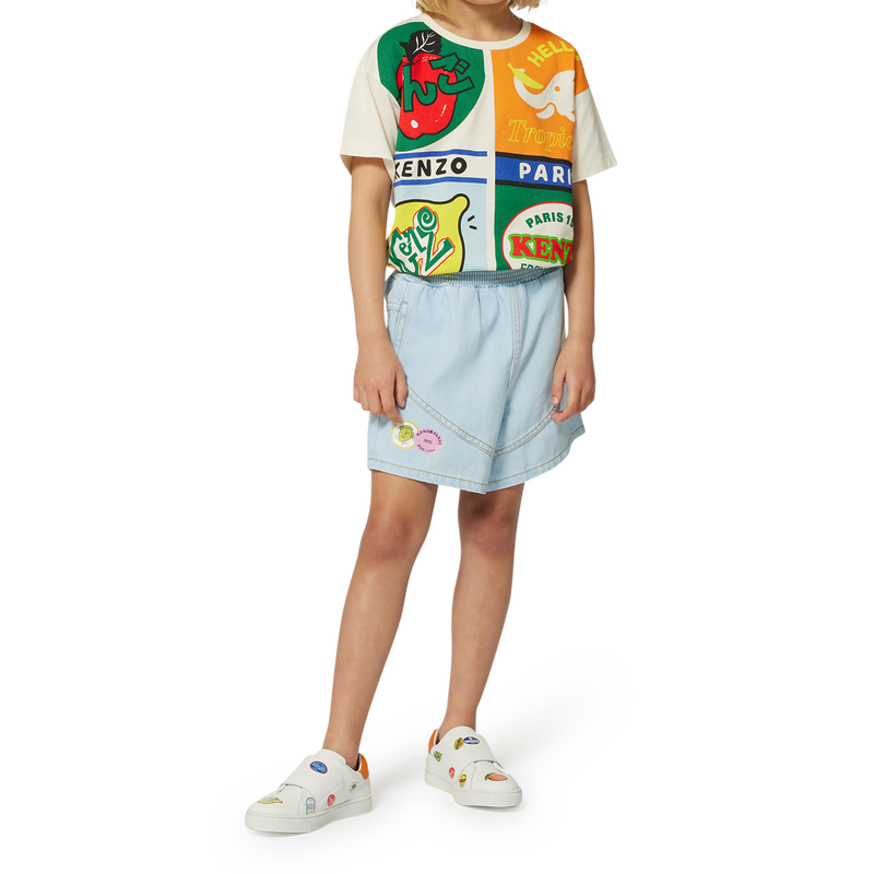 Jeansshort KENZO KIDS 
                        GIRL