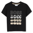 T-shirt met korte mouwen BOSS 
                    BOY
