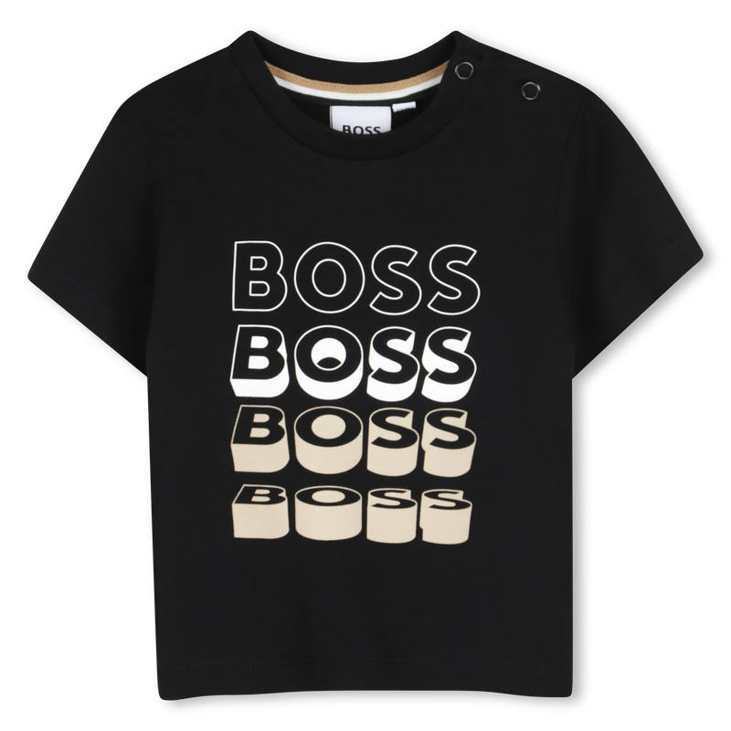 T-SHIRT MET KORTE MOUWEN BOSS 
                        BOY