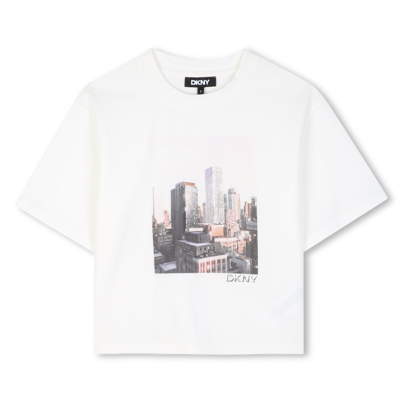 T-shirt met korte mouwen DKNY 
                        GIRL