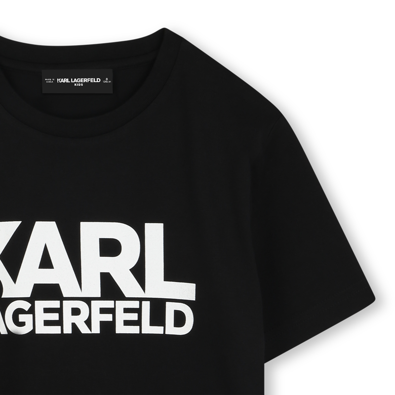 T-shirt met korte mouwen KARL LAGERFELD KIDS 
                        BOY