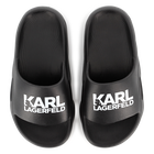 Slippers met logo KARL LAGERFELD KIDS 
                    BOY